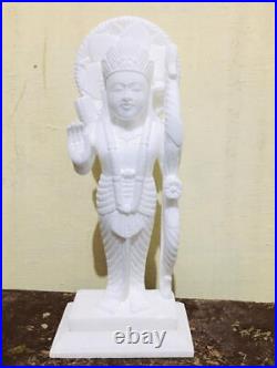 12 Pierre sculptée à la main Dieu hindou Shree Ram Statue Sculpture Art
