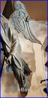 2 Statues Final Fantasy VII 7 Advent Children AC Cloud Sephiroth Sculpture Arts