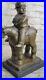 Abstrct_Homme_Equitation_Cheval_Bronze_Marbre_Statue_Par_Botero_Art_Deco_Home_01_pz
