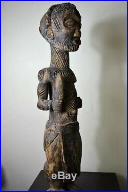 African art africain sculpture statue fetiche masque mask Lualua Congo Zaire