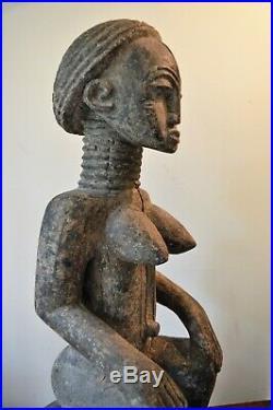 African art africain sculpture statue masque mask Attye Attie cote d'ivoire