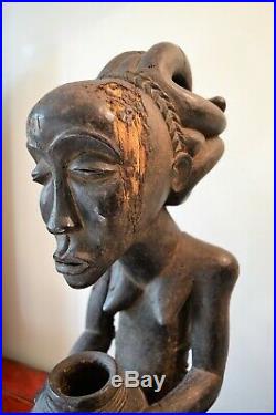 African art africain sculpture statue masque mask Luba RDC Congo Zaire