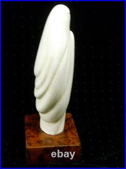 Ancienne Statue Art Deco Eramique Sculpture Religieuse Vierge Serie Limitee N 26