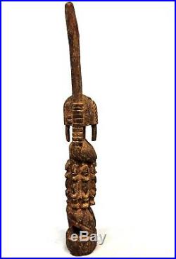 Art Africain African Africano Afrikanische Kunst Statue Tellem Dogon 57 Cms