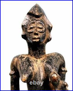 Art Africain Ancienne Maternité Senoufo Archaïque Senufo Maternity 46 Cms