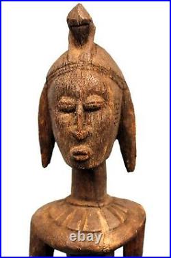 Art Africain Arts Premiers Primitif Ancienne Maternité Dogon 59,5 Cms ++++++