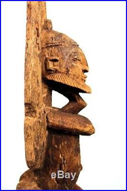 Art Africain Arts Premiers Primitif Ancienne Statue Tellem Dogon 59 Cms ++++