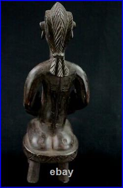Art Africain Arts Premiers Statue Maternité Senoufo Senufo Jumeaux 27 Cms ++
