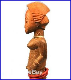 Art Africain Authentique Epouse Mystique Baoulé Pièce Villageoise Tribale