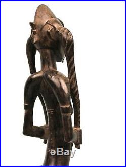 Art Africain Premier Spectaculaire Maternité Senoufo Senufo Maternity 45 Cms