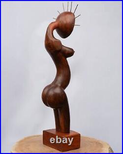 Art Contemporain Africain, La Femme, Artiste Togolais Assion Teko E066