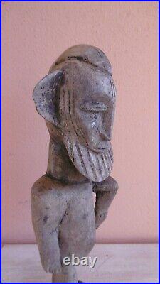 Art Tribal Statue Dogon Sculpture Bois Africaine Xxeme