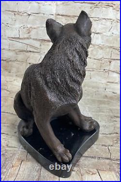 Artistique Chaton Chat Amoureux Collectionneur Bronze Statue Sculpture, Art Déco