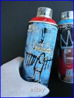 Basquiat-2 Bombes MTN-Street Art-Pop Art-Urban(Banksy-Warhol-Koons-Haring-Kaws)