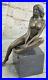 Bronze_Art_Sculpture_Un_Chair_Erogenous_Femme_Fille_Statue_Marbre_Base_Figure_01_oc