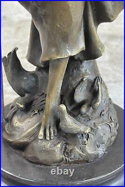 Bronze Sculpture Affaire Dreaming Par Auguste Moreau Art Déco Nouveau Statue
