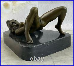 Bronze Sculpture Chair Art Sexe Statue, Femelle Sexuel Érotique Qualité Travail
