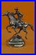 Bronze_Sculpture_Western_Cowboy_Rider_Cheval_Figurine_Art_Statue_Collector_Decor_01_jezc