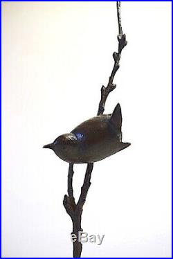 Bronze oiseau signé Becquerel Susse Frère Art Deco vers 1930