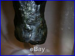 Buste Art Comtemporain Bronze monté sur Pléxiglass signé PICHON E. A