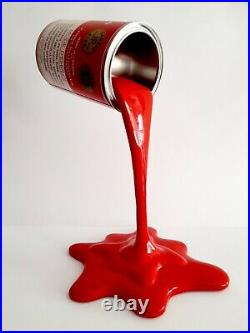Campbells Soup (36cm/1,5kg)-Warhol-Marilyne-Sculpture-Pop Art-Splash-Tomato