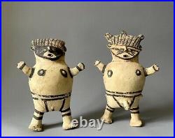 Couple Cuchimilco Chancay Perou 1100 à 1400 Ap-Jc art précolombien precolumbian