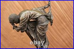 D. H. Bronze Statue Art Déco Danseuse Sculpture Fonte Figurine Sculpture