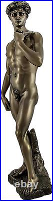 David Michelangelo Facon Bronze Statue Sculpture