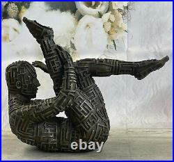De Collection Bronze Sculpture Statue Art Déco Rare Salvador Dali Mâle
