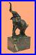 Elephant_Africain_Safari_Jungle_Art_Serre_Livres_Sculpture_Decor_Bronze_Statue_01_lhtp