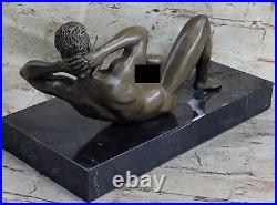 Fait à la Main Édition Érotique Art Gay Modèle Sexy Nu Bronze Sculpture Statue