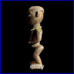Figurine de divination sculpture africaine art tribal statue sculptée en