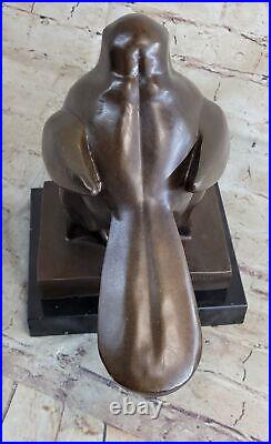Fonte Bronze Botero Oiseau Art Statue Sculpture Moderne Abstrait Figurine Solde