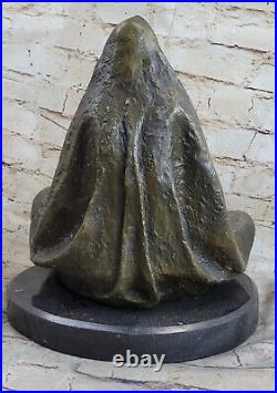 Fonte Indien D'Amérique Art Bronze Statue Sculpture Bureau à Domicile Décor Nr