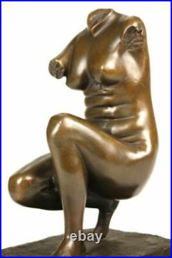Grand Vénus De Milo Bronze Sculpture Statue Marbre Europe Eames Era Figurine Art