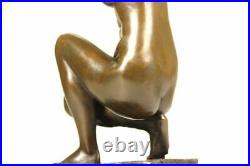 Grand Vénus De Milo Bronze Sculpture Statue Marbre Europe Eames Era Figurine Art