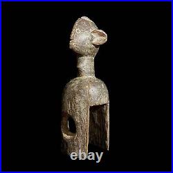 Igbo sculpté à la main Sculpture africaine Art Tribal Statue sculptée en