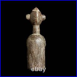 Igbo sculpté à la main Sculpture africaine Art Tribal Statue sculptée en