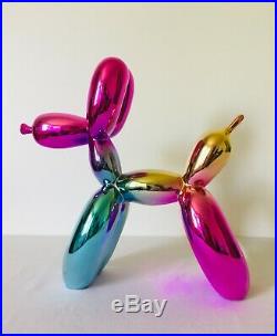 Jeff Koons(après)-Balloon Dog-Rabbit(30cm/2kg)-Sculpture-Pop Art(Warhol-Haring)