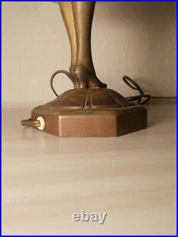 Lampe veilleuse art deco 1930 sculpture femme statue lamp figural 30s statuette