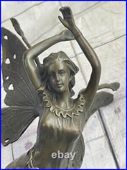 Main Fabriqué Vénus Déesse De Love Bronze Sculpture Statue Art Figurine Par