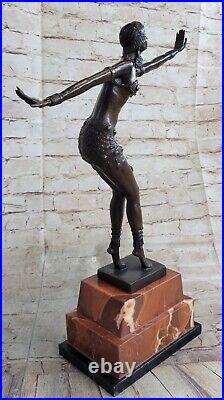 Modèle Chiparus Style Gypsy Danseuse Bronze Statue Sculpture Figurine Art
