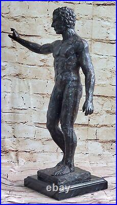 Nu Abstrait Homme Rodin Bronze Sculpture Statue Art Moderne Marbre Figurine Art