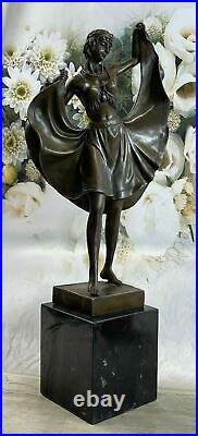 Orientaliste Autrichien Bergman Bronze Sculpture Fait Vilain Statue Art