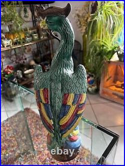 Phoenix Oiseau Statue Art D'asie