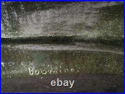 Pièce unique en europe bronze signé Bouraine Marcel art deco 1920 1930 55cm 19kg