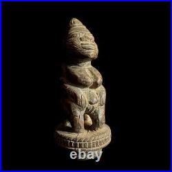 Sculpture africaine Art Tribal Statue sculptée en bois Igbo Statue sculptée