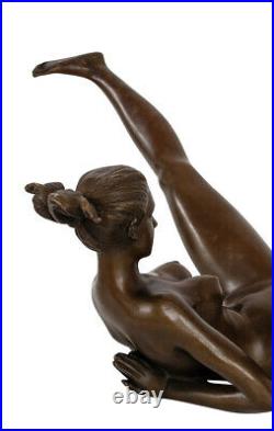 Sculpture en bronze érotisme art style antique statue 32cm