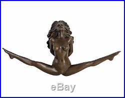 Sculpture érotisme art en bronze style antique statue 22cm