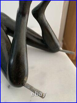 Sculpture statue Bronze Femme nue Art Deco